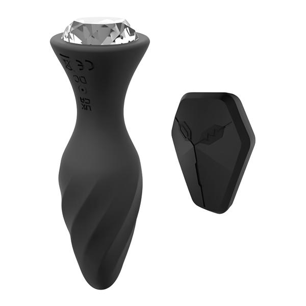 Sexy Elephant Vibrační anální kolík Diamond Vibe s dálkovým ovládáním (12,3 cm)