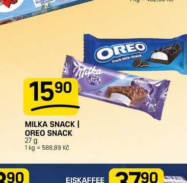 MILKA SNACK | OREO SNACK 27 g