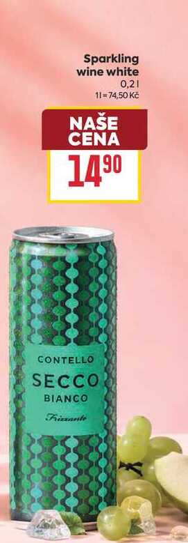 Sparkling wine white 0,2l