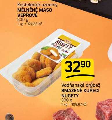 SMAŽENÉ KUŘECÍ NUGETY 300 g