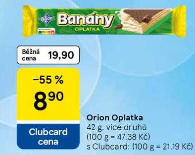 Orion Oplatka, 42 g 