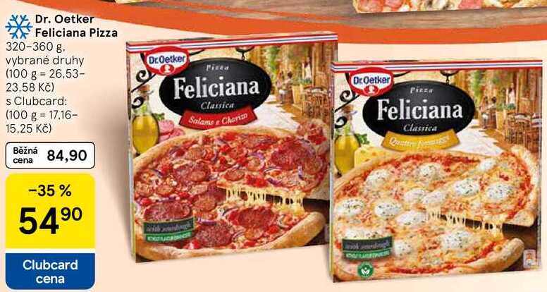 Dr. Oetker Feliciana Pizza, 320-360 g 