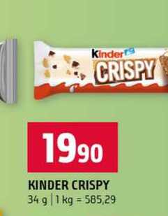 KINDER CRISPY 34 g 