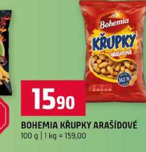 BOHEMIA KŘUPKY ARAŠÍDOVÉ 100 g