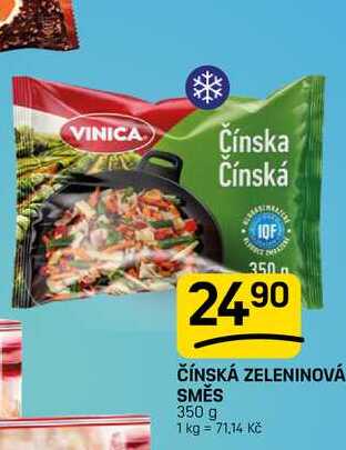 ČÍNSKÁ ZELENINOVÁ SMĚS 350 g 