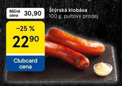 Štýrská klobása, 100 g 