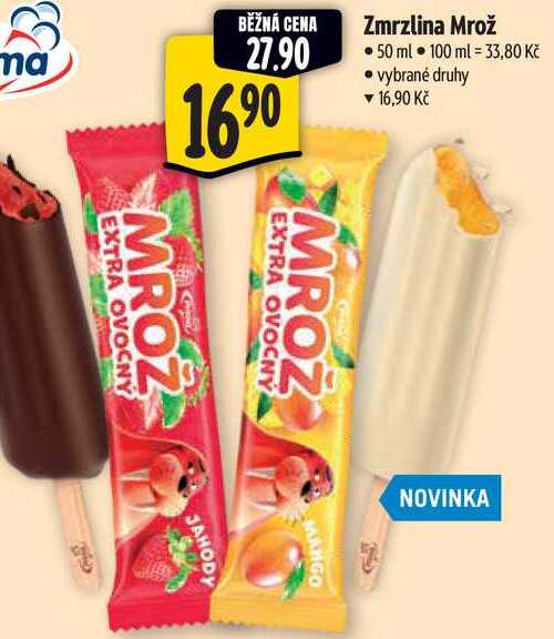 Zmrzlina Mrož, 50 ml