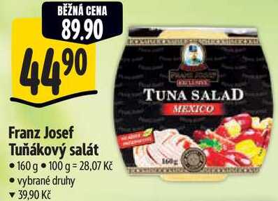 Franz Josef Tuňákový salát, 160 g
