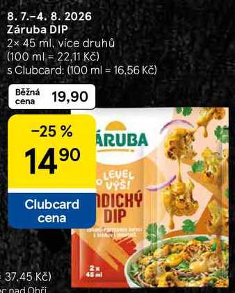 Záruba DIP, 2x 45 ml, více druhů
