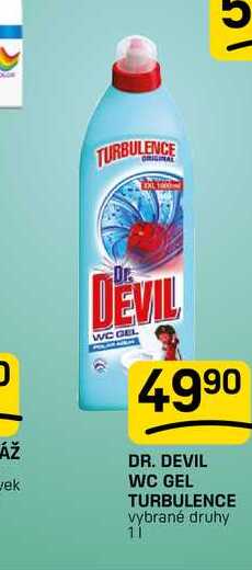 Dr. Devil WC gel Turbulence 1l