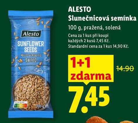 ALESTO Slunečnicová semínka, 100 g