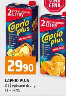 CAPRIO PLUS 2l vybrané druhy