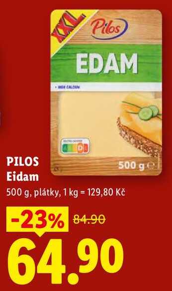 PILOS Eidam, 500 g