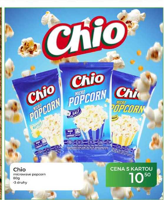 Chio microwave popcorn 80g 