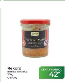 Rekord masová konzerva 300g