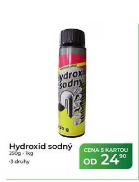Hydroxid sodný 250g - 1kg