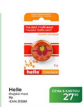 Helle thajská mast 8 g  