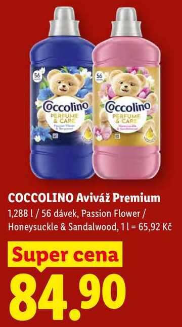 COCCOLINO Aviváž Premium, 1,288 1/56 dávek