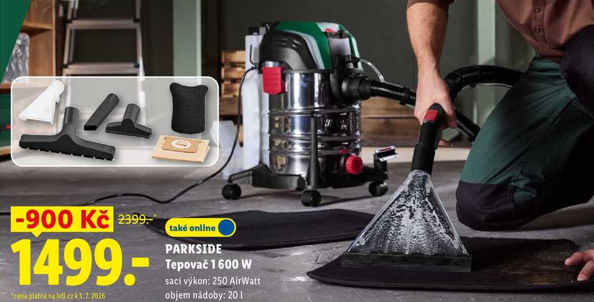 PARKSIDE Tepovač 1600 W