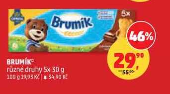 BRUMÍK, 5x 30 g 