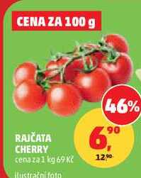 RAJČATA CHERRY, 100 g