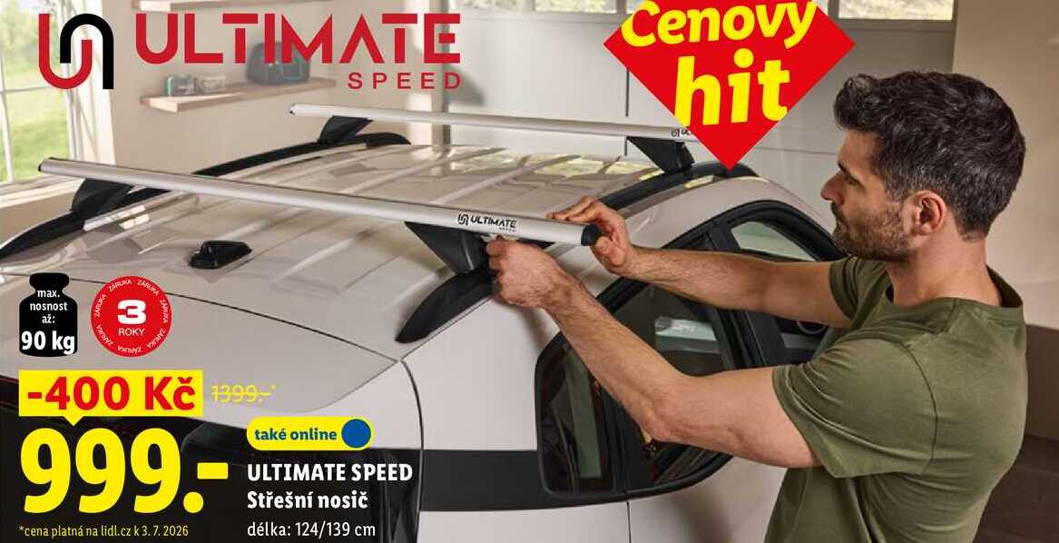 ULTIMATE SPEED Střešní nosič 