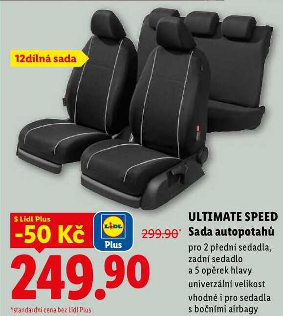 ULTIMATE SPEED Sada autopotahů