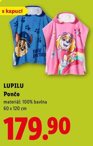 LUPILU Pončo