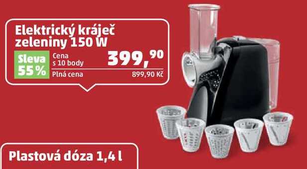 Elektrický kráječ zeleniny 150 W