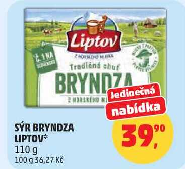 SÝR BRYNDZA LIPTOV, 110 g