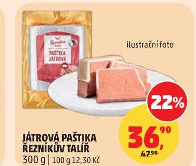 JÁTROVÁ PAŠTIKA ŘEZNÍKŮV TALÍŘ, 300 g