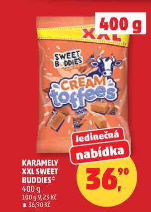 KARAMELY XXL SWEET BUDDIES, 400 g  