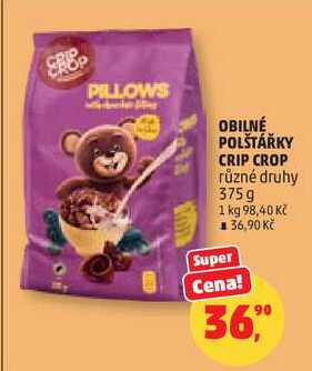 OBILNÉ POLŠTÁŘKY CRIP CROP různé druhy, 375g