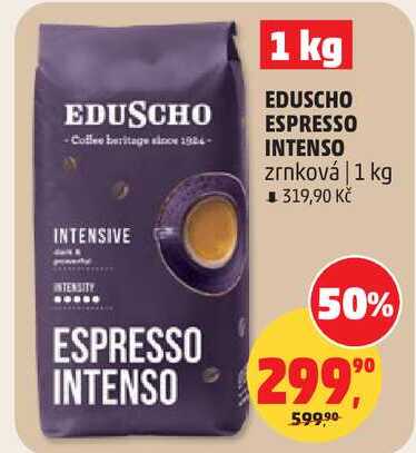 EDUSCHO ESPRESSO INTENSO zrnková, 1 kg