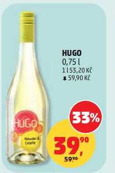 HUGO, 0,75 l