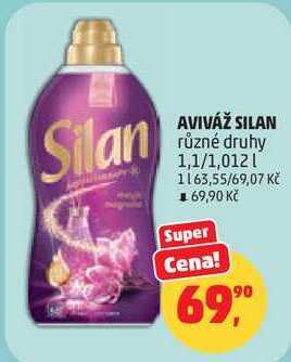 AVIVÁŽ SILAN různé druhy, 1,1 / 1,012 l