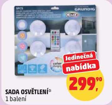 SADA OSVĚTLENÍ, 1 balení 