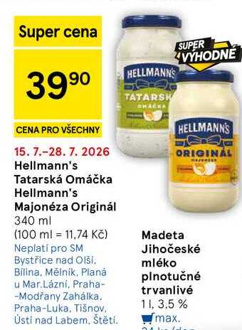 HELLMANN'S ORIGINAL, 340 ml