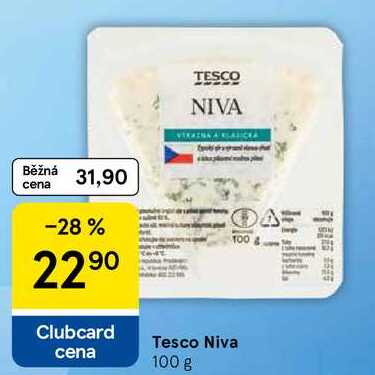Tesco Niva, 100 g