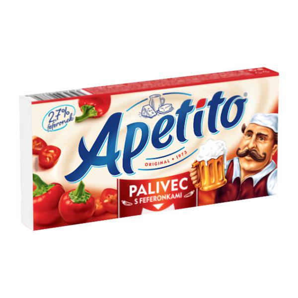 Apetito Palivec pikantní tavený sýr s feferonkami (3 ks)