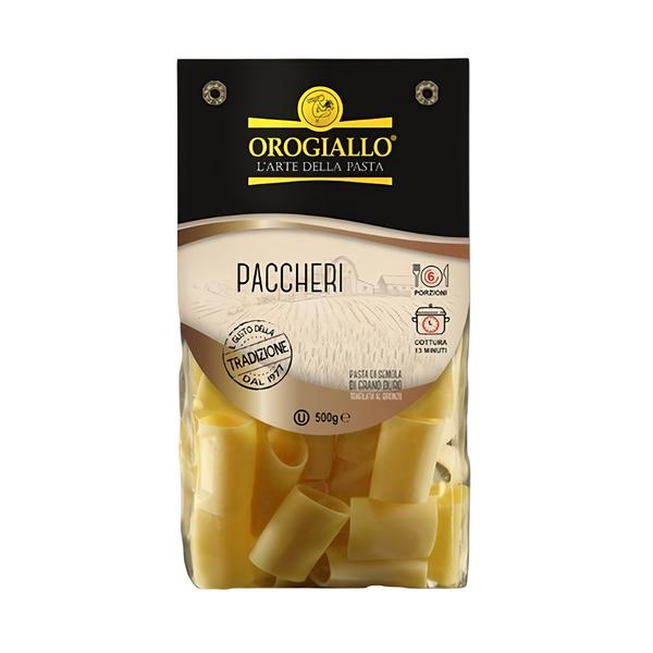 Orogiallo Těstoviny sušené paccheri