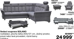 Sedací souprava SOLANO křeslo