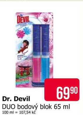 Dr. Devil DUO bodový blok 65 ml