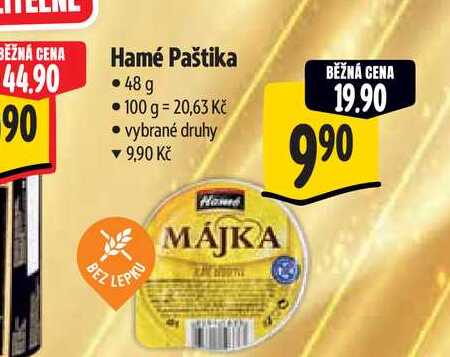 Hamé Paštika 48 g