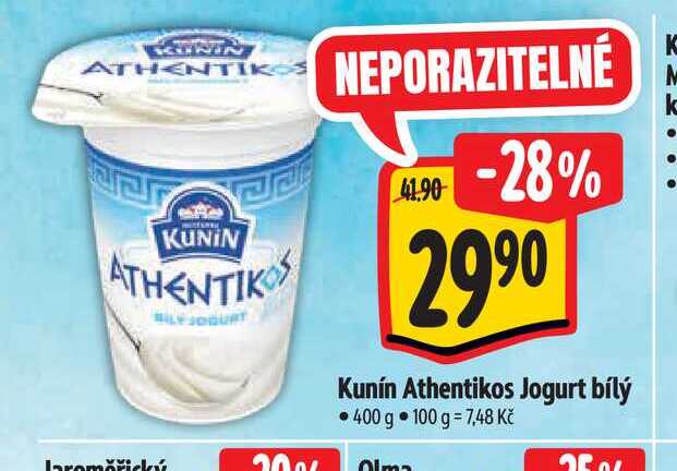 Kunín Athentikos 400 g