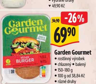 Garden Gourmet 150-180 g