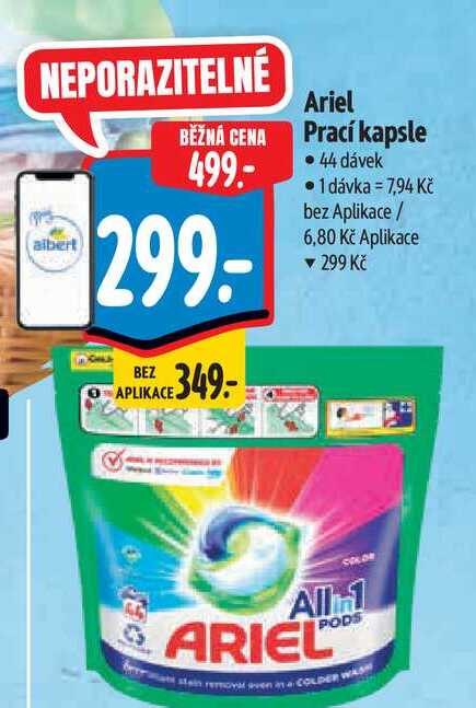 Ariel Prací kapsle 44 dávek