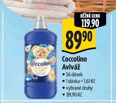 Coccolino Aviváž 56 dávek
