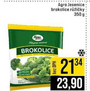 Agro Jesenice brokolice růžičky 350 g