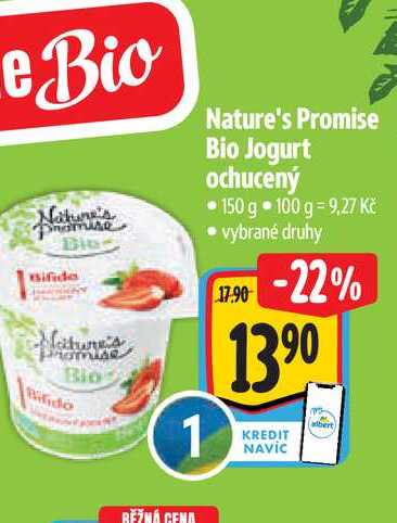Nature's Promise Bio Jogurt ochucený 150 g